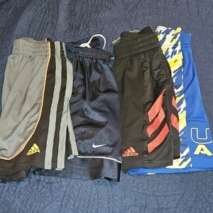 Adidas, Under Armour And Nike Kids Shorts Set - Multicolor